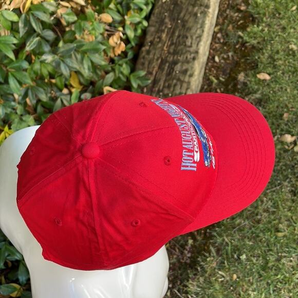 Hot August Nights Participant 2001 Embroidered Red Hat Cap 15th Anniversary - Picture 5 of 10